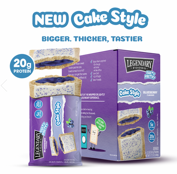 Legendary Tasty Pastry 10pk - Blueberry